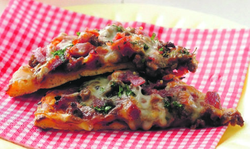 Make your own fastfood. Meaty pizza. Recipe available. (Photo by Gallo Images/Drum)Photo by 