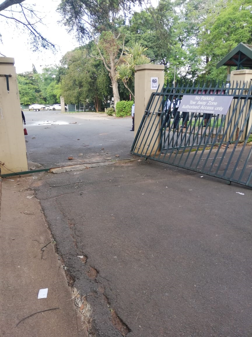 The entrance to the Durban University of Technology. 