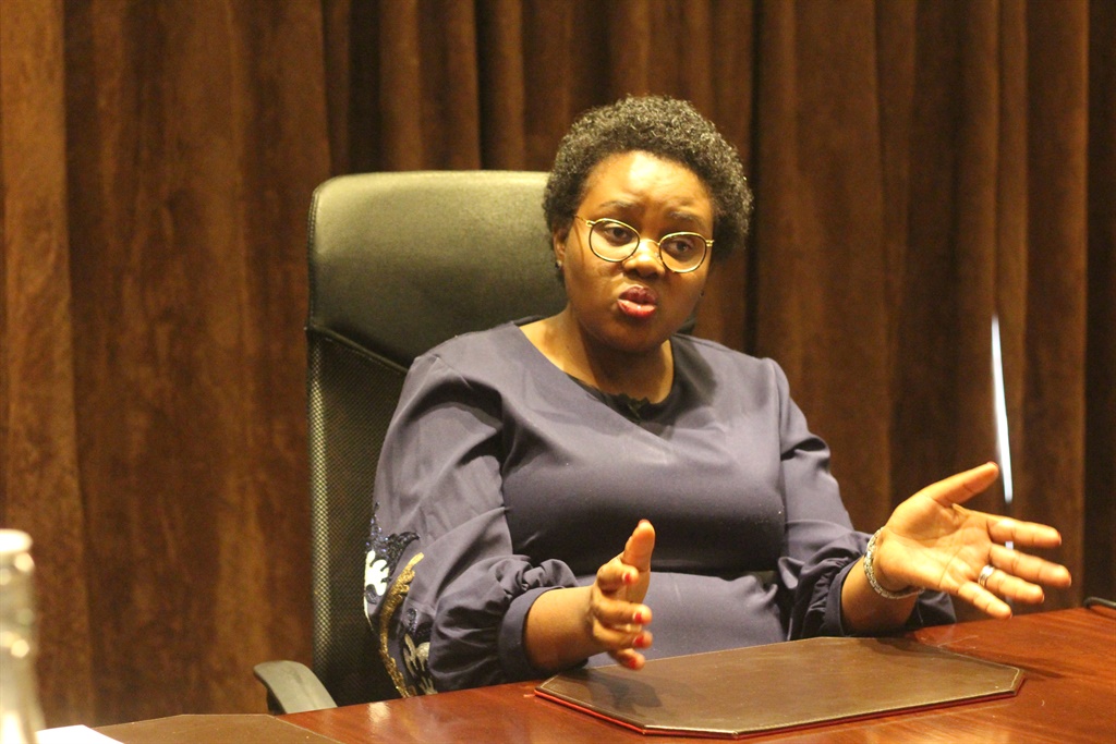 Minister of Science and Technology Mmamoloko Kubayi-Ngubane Picture: Ndileka Lujabe