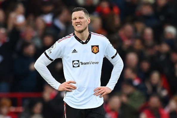 Wout Weghorst of Manchester United has revealed that he touched the "This is Anfield" sign on Sunday only to wind up his countryman Virgil van Dijk.