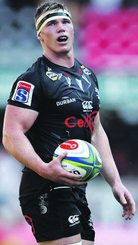James Venter of the Cell C Sharks. Picture: Steve Haag / Gallo Images