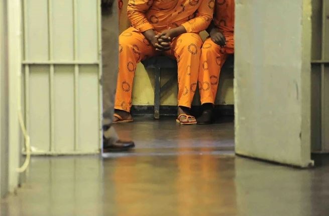 A file photo of inside Kgosi II Mampuru Correctional Services. (Photo by Gallo Images / Sowetan /Thulani Mbele).
