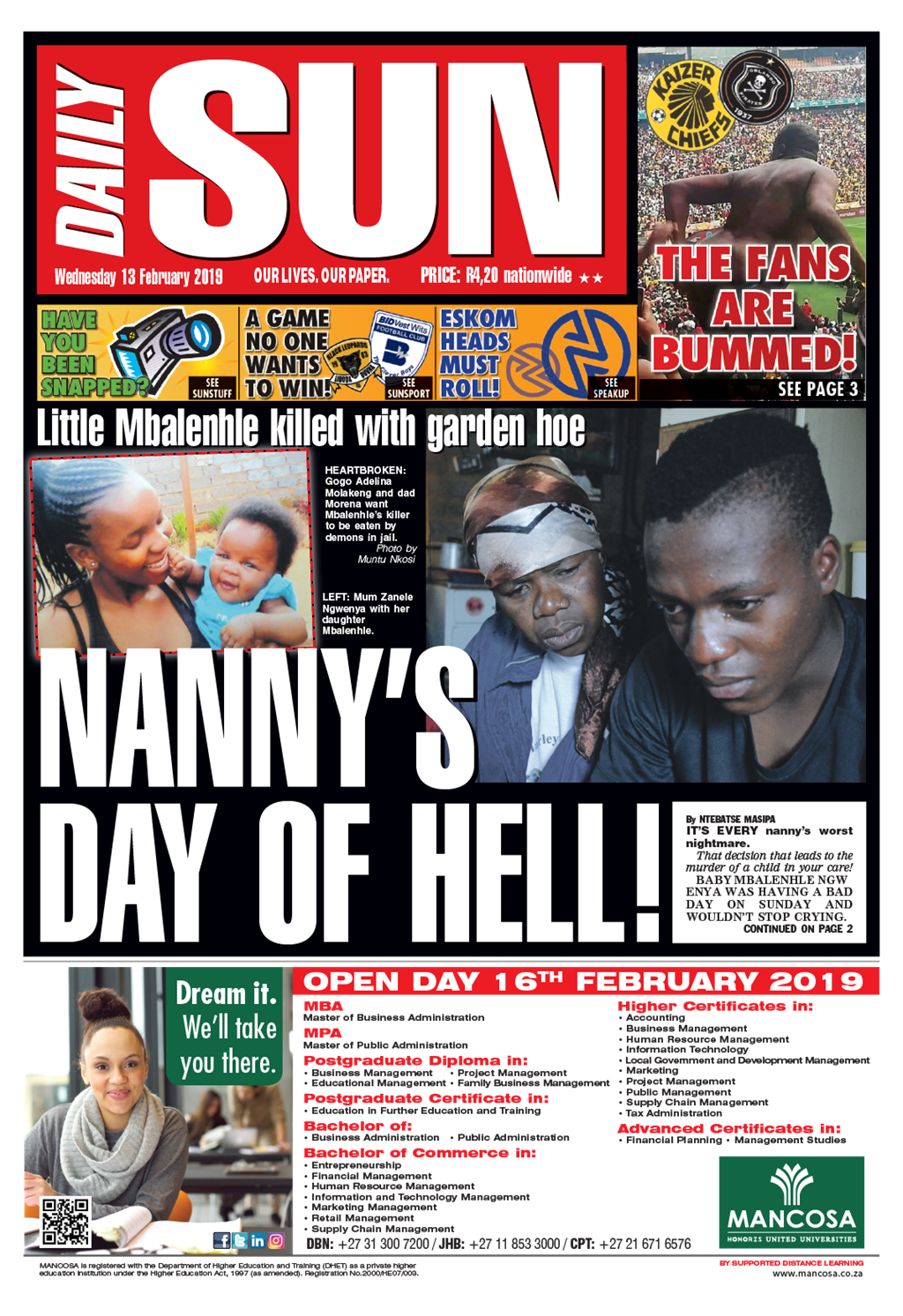 Sun Newspaper Front Page - The Sun readership, circulation, rate card ...