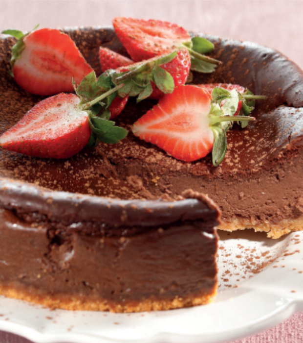 Diabetic chocolate cheesecake