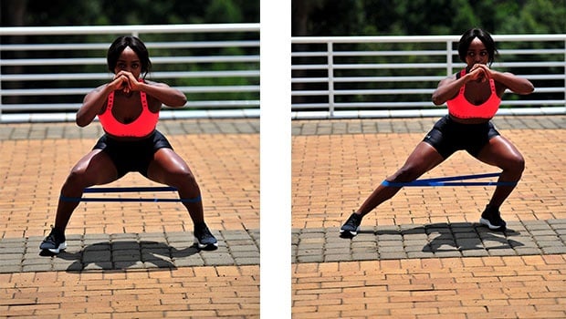 2. Lateral Lunges