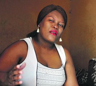 Matshidiso Boikanyo from Mabele-a-Podi near Rustenburg says her landlord beat her up over a DStv dish.   Photo by Rapula Mancai