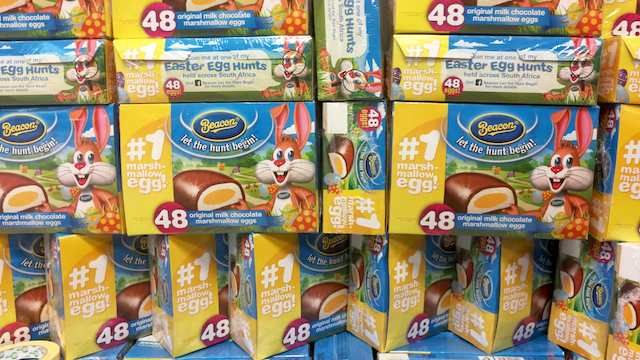 Beacon marshmallow egg boxes