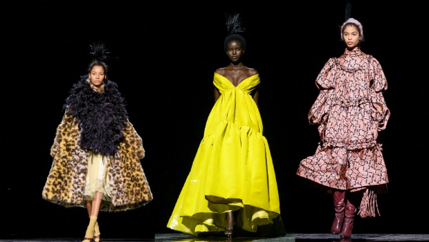 Models walk the runway at the Marc Jacobs show during New York Fashion Week 