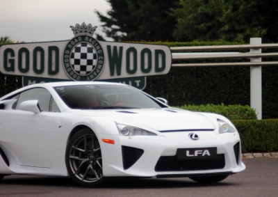 Lexus branding meets a legendary circuit. Epic mismatch or automotive performance art of the highest calibre? 