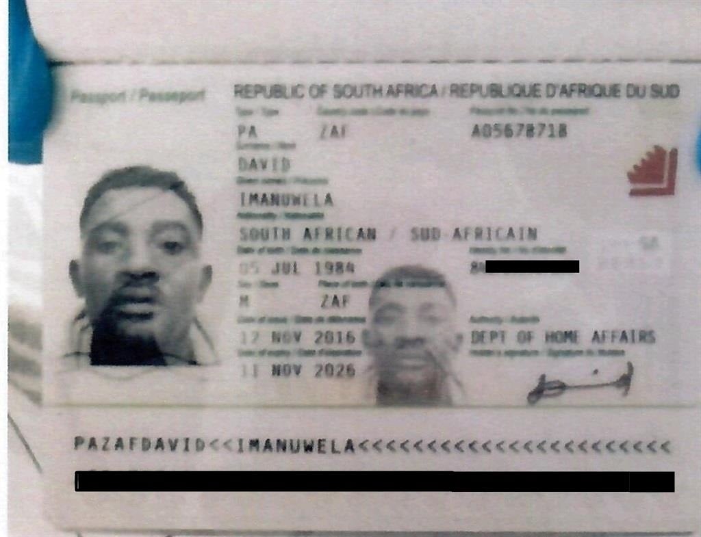  Imanuwela David passport