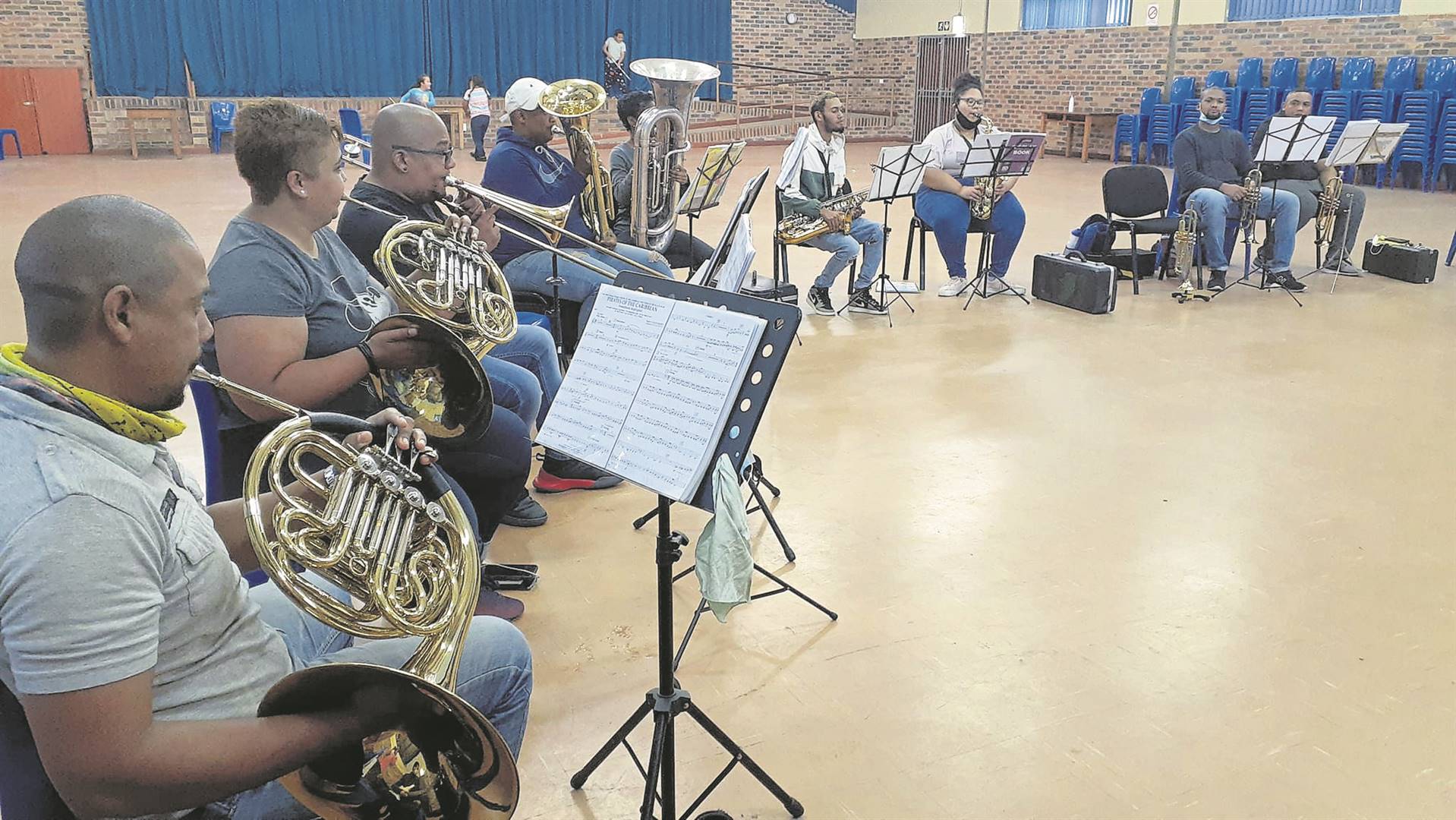 Members of the Masikhule Community Orchestra. PHOTOs: supplied