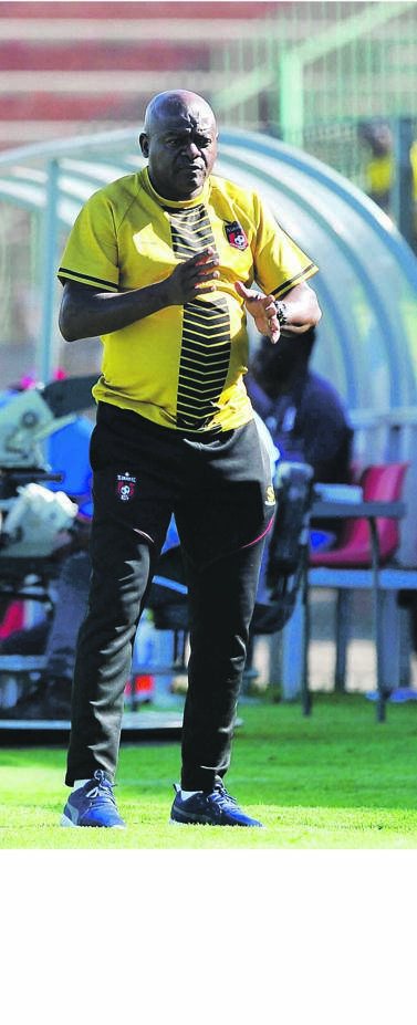 Galaxy coach Dan Malesela boasts an excellent run in domestic cup competitions. Picture: Sydney Mahlangu / BackpagePix