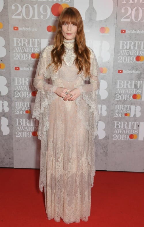 Brit awards red carpet
