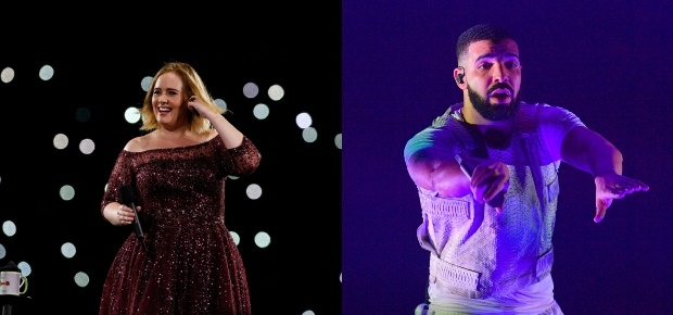 Adele and Drake. (Photo: Getty/Gallo Images)