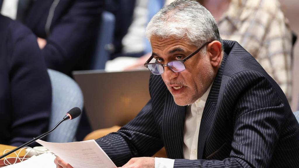 Iranian Ambassador to the UN Amir Saeid Iravani sp