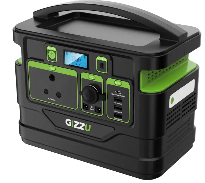 The Gizzu portable power station.