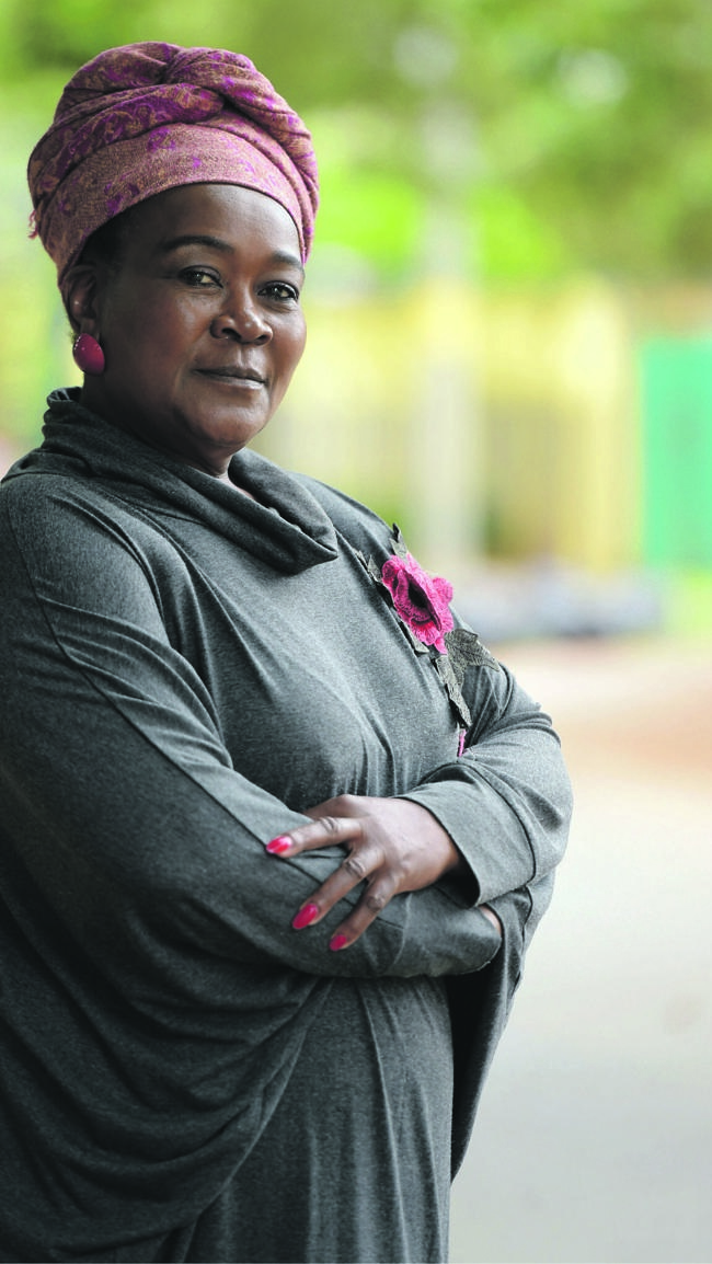 Actress Connie Chiume has been recognised by the City of Ekurhuleni.      Photo by       Lucky Nxumalo