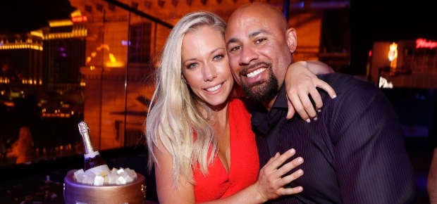 Kendra Wilkinson and Hank Baskett. (Photo: Getty/Gallo Images)