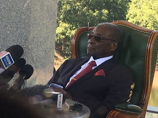Former president Robert Mugabe. (Susan Njanji, AFP)