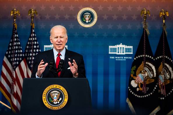 Pres. Joe Biden van Amerika.  Foto: Getty Images