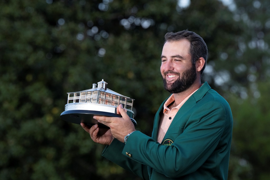 Scottie Scheffler, who won his first green jacket at Augusta in 2022, topped the leaderboard in the fourth round.