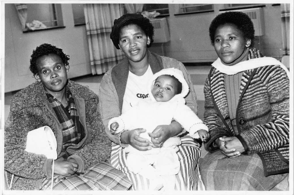 Cradock Four's wives: From Left, Sparrow Mkhonto’s wife Sindiswa, Fort Calata’s wife Nomonde and Matthew Goniwe’s wife Nyameka in 1985.