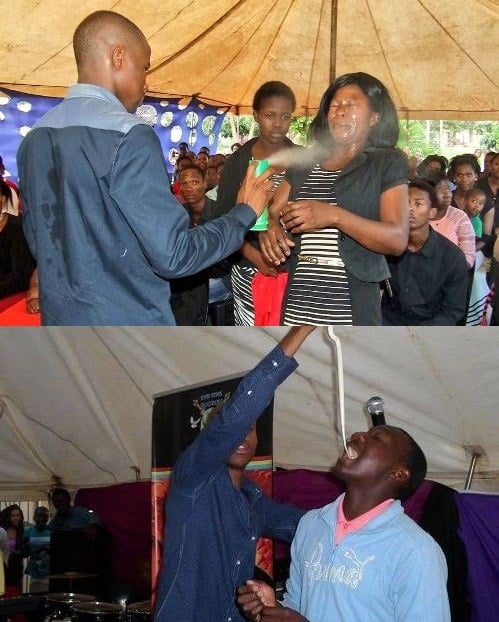 Doom Pastor ans Snake Pastor performing miracles 