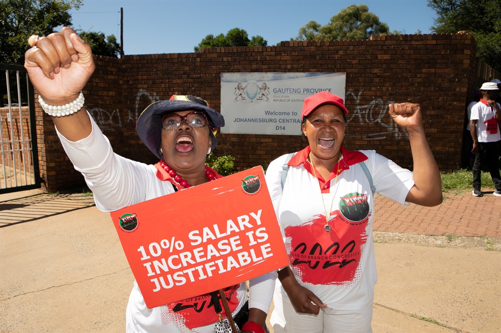 Labour union Nehawu is demanding a 7% wage increase, a 13th cheque, and a once-off bonus, among others.