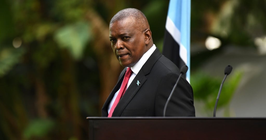 Botswana President Dr Mokgweetsi Masisi. Picture: Twitter