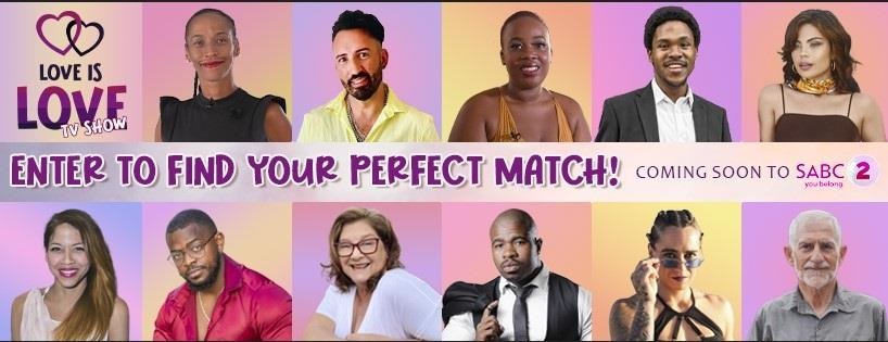 The participants of the SABC2 new reality show called Love Is Love.