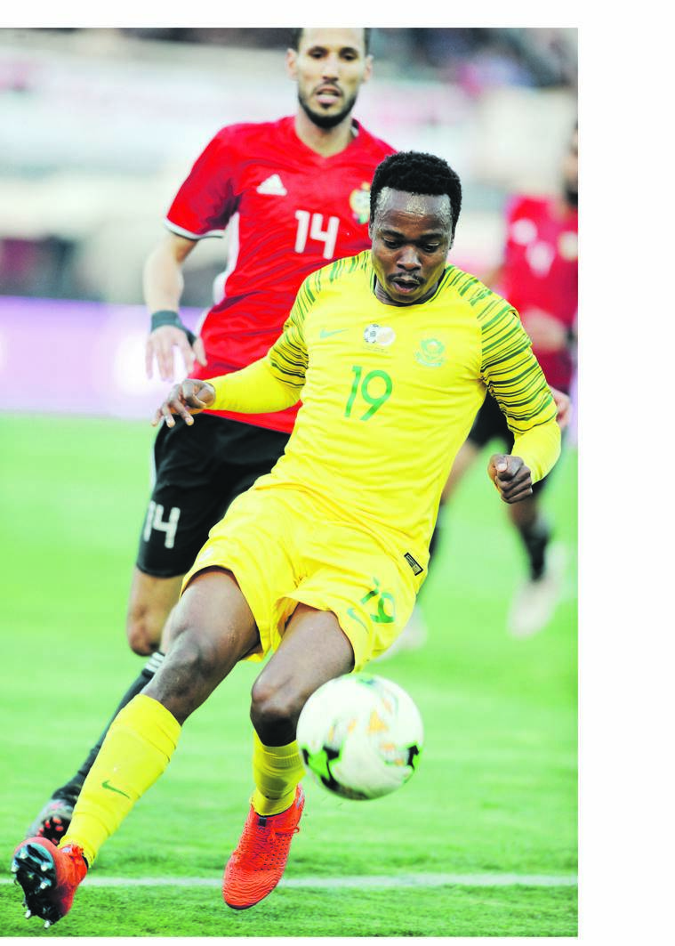 Percy Tau has proved his quality in a Bafana jersey Picture: Salah Lahbibi / Gallo Images
