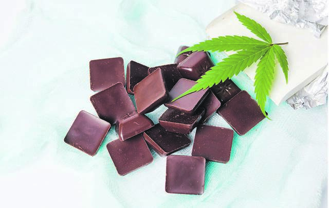 CHOCK-A-BLOCK Dagga-infused chocolate squares for fun 