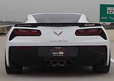 <b>CORVETTE STINGRAY GOES HIGH-TECH:</b> The next high-performance Stingray is due in showrooms towards the end of 2015 - and will come with a top-end performance data recorder. <i>Image: Chevrolet</i>