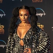 Actress Pearl Thusi living it up in Mozambique with her daughter