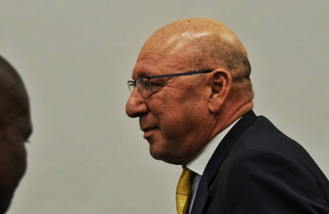 Former finance minister Trevor Manuel testifies at the State Capture Inquiry on Thursday (February 28 2019). He told the inquiry that it was the Guptas who called Fikile Mbalula in October 2010 and informed him that he was being moved to the sport ministry. Picture: Tebogo Letsie/City Press