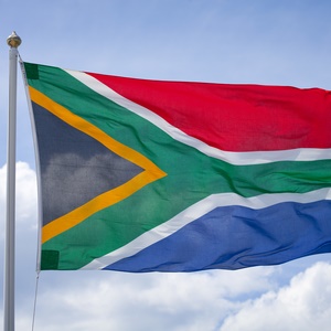 The South African flag flying high Picture: iStock 