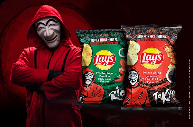 Sponsored Lays Reveals New Flavours Inspired By Netflixs Hit Series