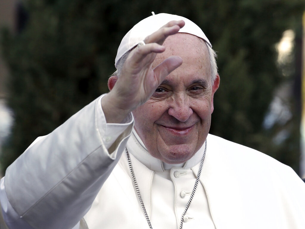 Pope Francis. (Alessandra Tarantino, AP)