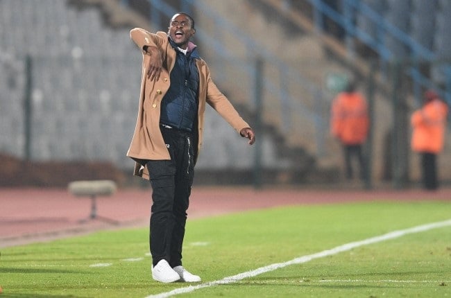 Mamelodi Sundowns' coach Rhulani Mokwena was in a fiery mood when a Tunisian journalist suggested that Esperance were tactically superior in their 1-0 win on Saturday. 
(Lefty Shivambu/Gallo Images)