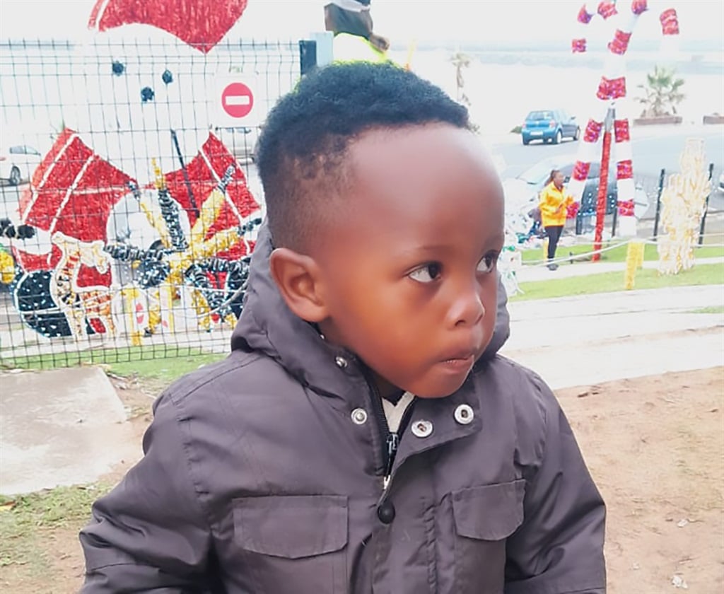 Unecebo Mboteni, 3, who drowned in a pit latrine. Picture: Supplied by family