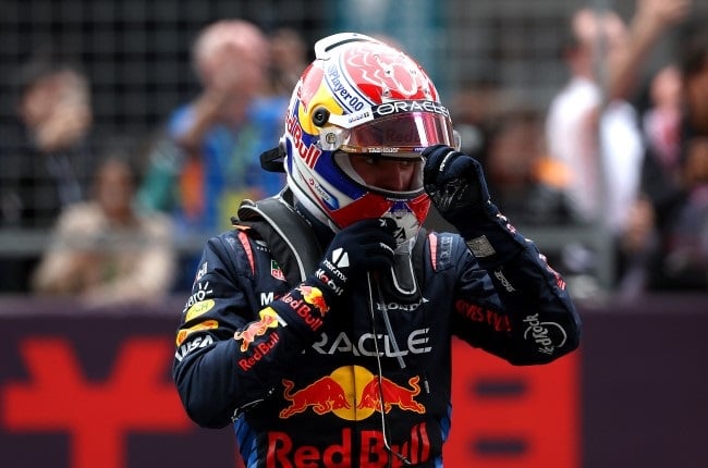 Race winner Max Verstappen of Red Bull in parc ferme after the F1 Grand Prix of China at the Shanghai International Circuit on Sunday. (Lintao Zhang/Getty Images )