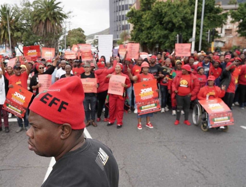Peace prevails amid EFF's ‘national shutdown’ News24