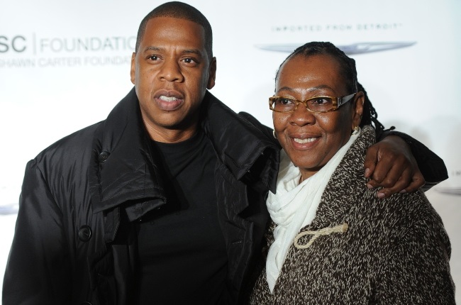 Rapper Jay-Z and his mother, Gloria Carter.