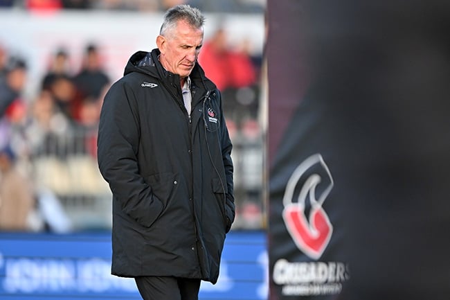 Rob Penney is finding the going tough in his first season as Crusaders coach. (Kai Schwoerer/Getty Images)