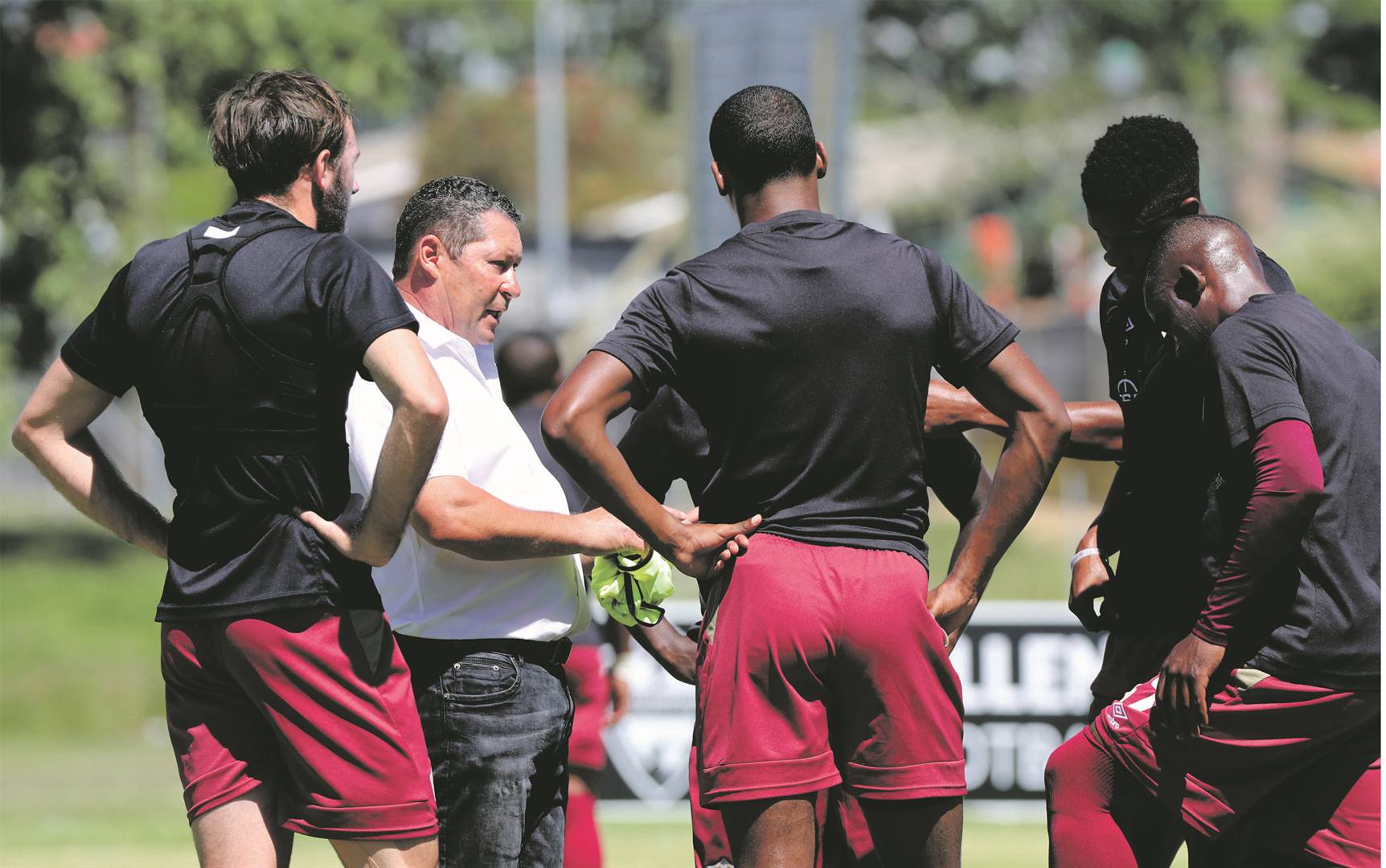 WINNING FORMULA Stellenbosch FC coach Steve Barker says the race for promotion remains firmly in their control. Picture: Chris Ricco / BackpagePix 
