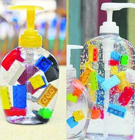 e2 Young Engineers gives parents creative ways to get their children to wash their hands, using LEGO as the attraction.PHOTO: SOURCED
