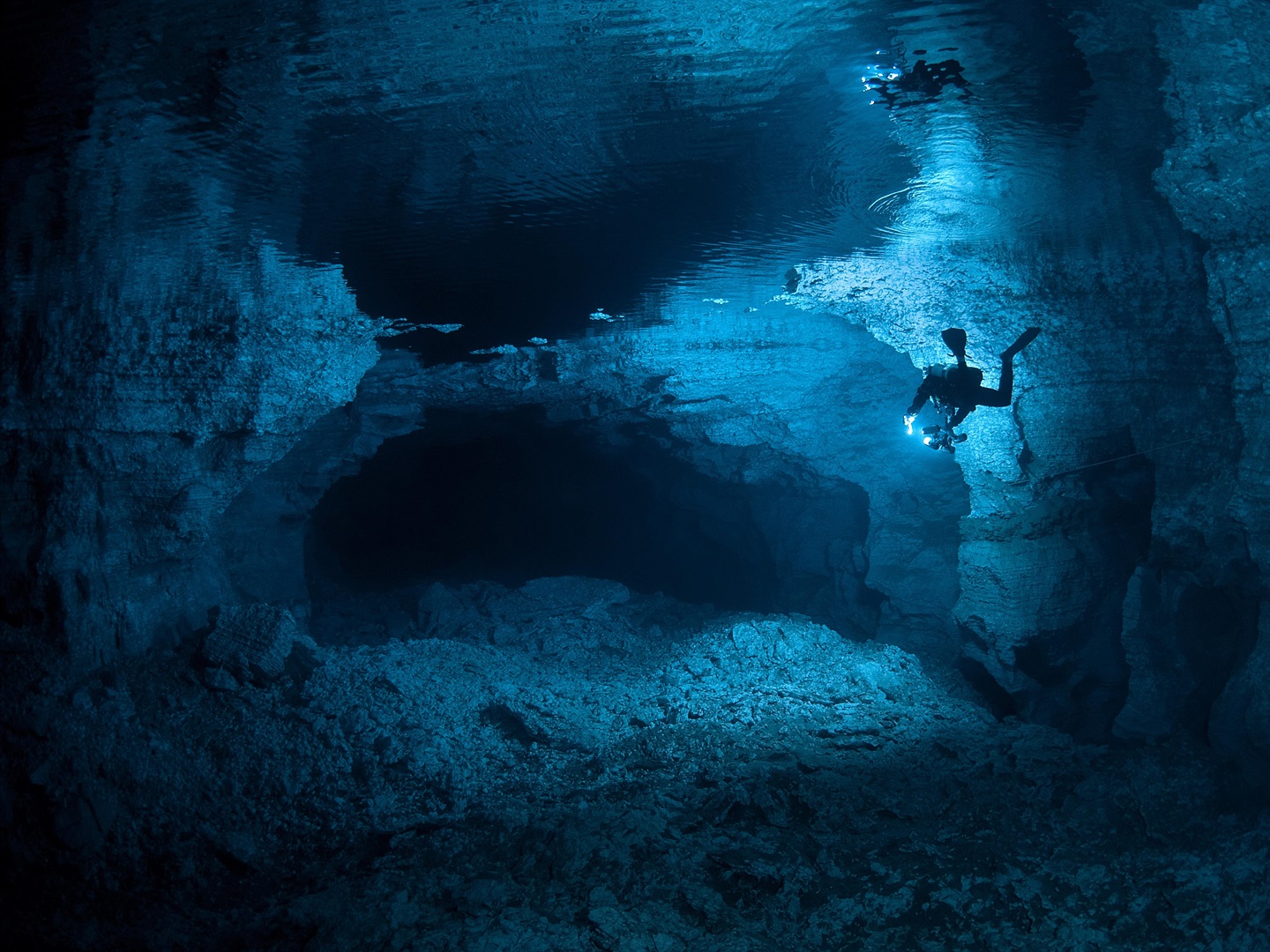 20 Stunning Photos Of Underwater Caves Around The World Business Insider