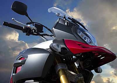 <b>SUZUKI STROM STORMS BACK:</b> Take note, former riders of the Strom, the Big One is back - bigger, better, badder and better-kitted than ever. <i>Image: Suzuki</i>