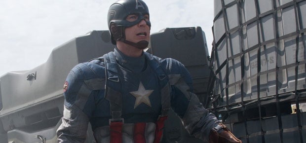 Chris Evans in Captain America: The Winter Soldier (Marvel)