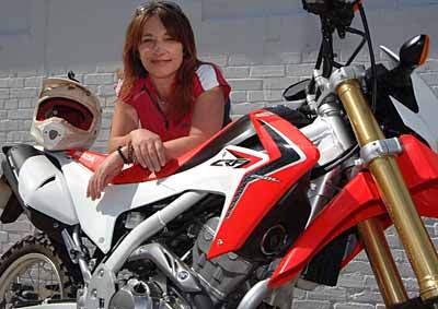 <b>GET READY:</b> Steph Jeavons is about to embark on a trip around the world on a Honda CRF250L motorcycle starting in London. <i>Image: Supplied</i>
